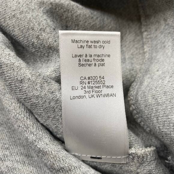 Dolan Anthropologie Women's Silver & White Crewneck Pullover Sweater Size Small - Picture 10 of 10